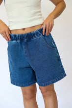 Load image into Gallery viewer, Blue Denim City Shorts