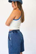 Load image into Gallery viewer, Blue Denim City Shorts