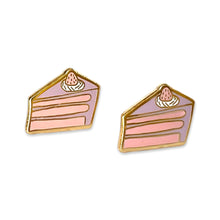 Load image into Gallery viewer, 22k Gold Cake Enamel Earrings Earrings Jenny Lemons