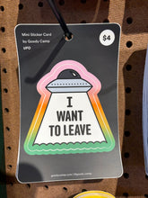 Load image into Gallery viewer, Goody Mini Sticker Card