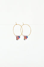 Load image into Gallery viewer, 68f6623ec600065f8f92bc31_abacus-row-garden-wild-sweet-pea-earrings-no-01-002_1762808770546.jpg