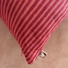 Load image into Gallery viewer, 68f6623ec600065f8f92bc31_desertstripes-18x18-magenta-image2_1776792934254.jpg