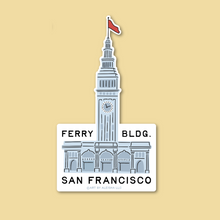 Load image into Gallery viewer, 68f6623ec600065f8f92bc31_ferrybuildingacrylicdiecutmagnet_1775594342081.png