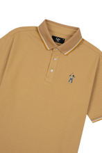 Load image into Gallery viewer, EGMS2022-Tip Pique Polo-Curry_Detail 1