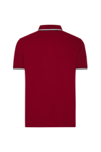 Load image into Gallery viewer, EGMS2022-Tip Pique Polo-Red_Back A
