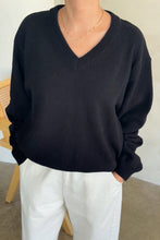Load image into Gallery viewer, Black Gabby Sweater