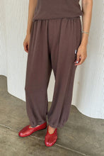Load image into Gallery viewer, Chocolate Pointelle Balloon Pant