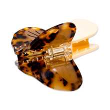 Load image into Gallery viewer, Midi Shiitake Mushroom Hair Claw Clip