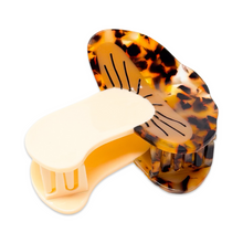 Load image into Gallery viewer, Midi Shiitake Mushroom Hair Claw Clip