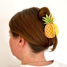 Load image into Gallery viewer, Large Pineapple Hair Claw Clip
