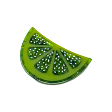Load image into Gallery viewer, Lime Slice Alligator Hair Clip