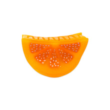 Load image into Gallery viewer, Mini Orange Slice Hair Claw Clip
