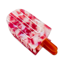 Load image into Gallery viewer, Large Strawberry Cream Paleta Hair Claw