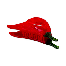 Load image into Gallery viewer, Midi Chili Pepper Hair Claw Clip