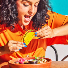 Load image into Gallery viewer, Large Taco Hair Claw Clip