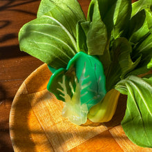 Load image into Gallery viewer, Large Bok Choy Hair Claw Clip
