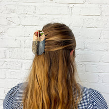 Load image into Gallery viewer, Large Mission Burrito Hair Claw Clip