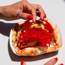Load image into Gallery viewer, Large Crab Hair Claw Clip