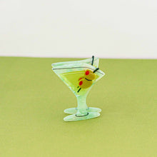 Load image into Gallery viewer, Large Martini Hair Claw Clip