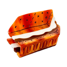 Load image into Gallery viewer, Large S'mores Hair Claw Clip