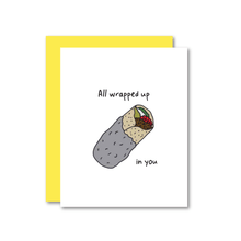Load image into Gallery viewer, Burrito Love Risograph Card