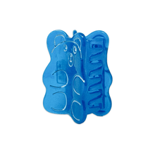 Load image into Gallery viewer, Mini Blue Gummy Bear Hair Claw Clip