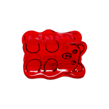Load image into Gallery viewer, Mini Red Gummy Bear Hair Claw Clip