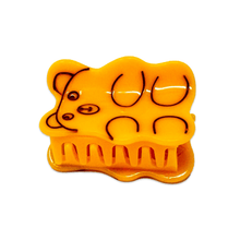 Load image into Gallery viewer, Mini Yellow Gummy Bear Hair Claw Clip