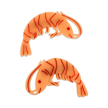 Load image into Gallery viewer, Shrimp Alligator Hair Clip Set