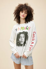 Load image into Gallery viewer, Bob Marley Catch A Fire L/S Tee