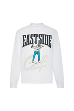 Load image into Gallery viewer, EGMH2100-Oversized LS Graphic Tees - Self Established-Bright White_Front A