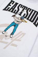 Load image into Gallery viewer, EGMH2100-Oversized LS Graphic Tees - Self Established-Bright White_Detail 3