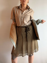 Load image into Gallery viewer, Japanese Brown Chambray S-Sleeve B-Down Shirt