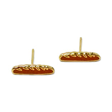 Load image into Gallery viewer, Baguette Enamel Earrings Jewelry Jenny Lemons
