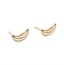 Load image into Gallery viewer, Banana Enamel Earrings Jewelry Jenny Lemons