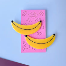 Load image into Gallery viewer, Banana Hair Clip Set Accessories Jenny Lemons
