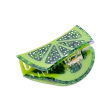 Load image into Gallery viewer, Big Lime Slice Hair Claw Accessories Jenny Lemons