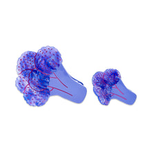 Load image into Gallery viewer, Big Purple Cauliflower Hair Claw Accessories Jenny Lemons