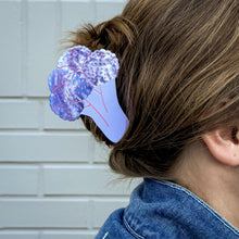 Load image into Gallery viewer, Big Purple Cauliflower Hair Claw Accessories Jenny Lemons