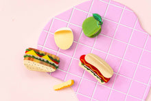 Load image into Gallery viewer, Crinkle Cut Fries Hair Clip Set Accessories Jenny Lemons