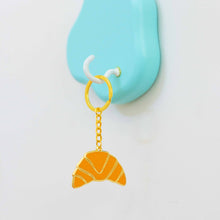 Load image into Gallery viewer, Croissant Keychain Accessories Jenny Lemons