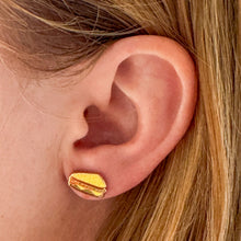Load image into Gallery viewer, Deli Sandwich Enamel Earrings Jewelry Jenny Lemons