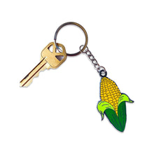 Load image into Gallery viewer, Enamel Corn Keychain Accessories Jenny Lemons