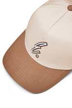 Load image into Gallery viewer, EGMH7009-5PanelHat-PumiceMocha-Detail