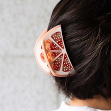 Load image into Gallery viewer, Grapefruit Slice Hair Claw Accessories Jenny Lemons