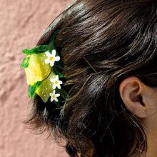 Load image into Gallery viewer, Lemon and Flowers Hair Claw Accessories Jenny Lemons