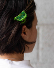 Load image into Gallery viewer, Lime Slice Hair Claw Accessories Jenny Lemons