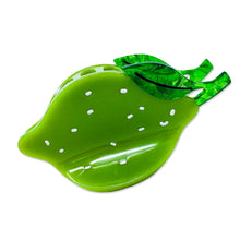 Load image into Gallery viewer, Midi Lime Hair Claw Accessories Jenny Lemons
