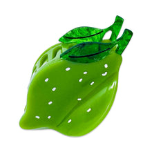 Load image into Gallery viewer, Midi Lime Hair Claw Accessories Jenny Lemons