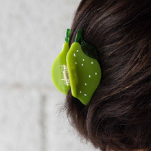 Load image into Gallery viewer, Midi Lime Hair Claw Accessories Jenny Lemons